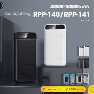 Pin sạc dự phòng Remax RPP-141 30000mAh