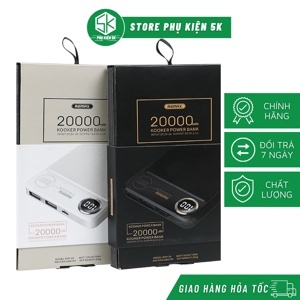 Pin sạc dự phòng Remax RPP-59 20000mAh