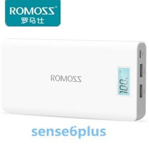 Pin sạc dự phòng Romoss sense 6 plus 20000mAh LCD