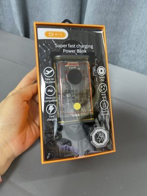 Pin sạc dự phòng trong suốt 20000mAh BYZ W90 22.5W