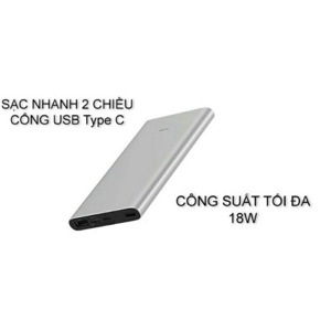 Pin sạc dự phòng Xiaomi Gen 3 Version 2019 Polymer 10000mAh