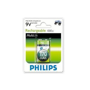 Pin Sạc Philips NiMH 9VB1A17 - 170mAh