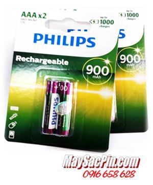 Pin Sạc Philips NiMH AAA 900mAh R03B2A90