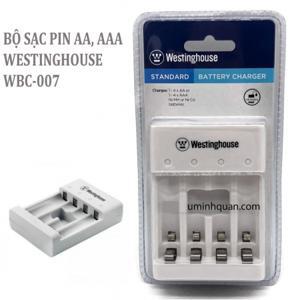 Pin sạc Westinghouse AA 2000mA hàng mỹ hộp 4 viên