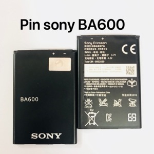 Pin Sony Ericsson BA600, Sony Kumquat,ST25 ,ST25i, Xperia U, LT16, LT16i