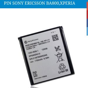 Pin Sony Ericsson BA800 Xperia S LT26 LT26i