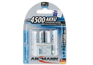 Pin trung sạc C ANSMANN 2500mAh NiMH HR14 BL2