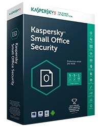 Phần mềm  diệt virut Kaspersky Small Office Security(1Ser+10PC) Small Office Security