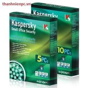 Phần mềm  diệt virut Kaspersky Small Office Security(1Ser+10PC) Small Office Security