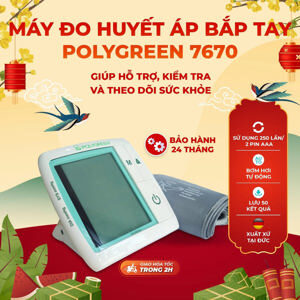 Máy đo huyết áp bắp tay Polygreen KP-7670