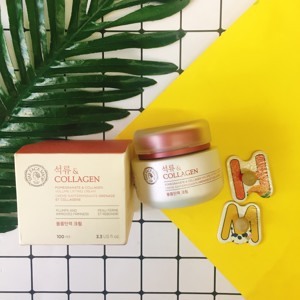Kem chống lão hoá Pomegranate And Collagen Volume Lifting Cream The Face Shop