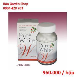Viên uống trắng da Shiseido Pure White 270 viên