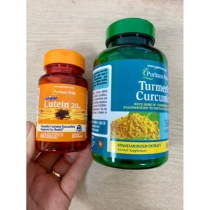 Puritan's Pride Lutein 20g - bổ mắt chứa Lutein & Zeaxanthin chống suy thoái võng mạc và điểm vàng - 60 viên