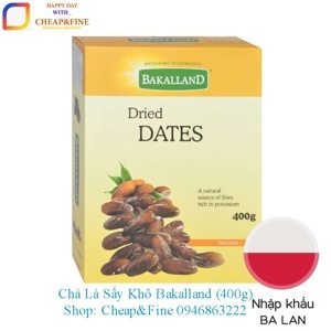 Qủa Mận Sấy Bakalland Ba Lan 200gr