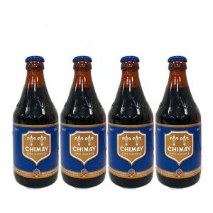 Hộp quà Chimay xanh 9% (1 ly cao cấp + 4 chai 330ml)