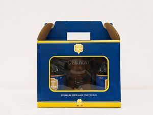 Hộp quà Chimay xanh 9% (1 ly cao cấp + 4 chai 330ml)