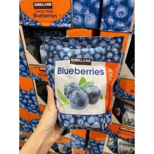 Quả Việt Quất sấy khô Kirkland Signature Blueberries Whole Dried - 567g