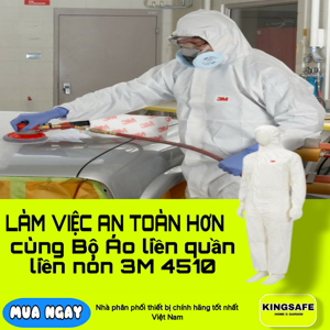 Quần áo chống hóa chất 3M-4510