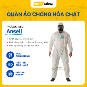Quần áo chống hóa chất Alphatec 2000