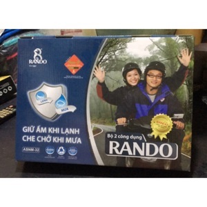 Quần áo mưa Rando 2 lớp