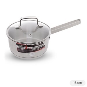 Quánh inox 3 đáy 16 cm HappyCook Q16 MLGP