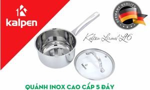 Quánh inox 5 đáy Kalpen Lermat L16