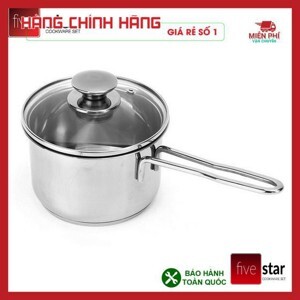 Quánh inox nắp kiếng Fivestar Q14-3DG