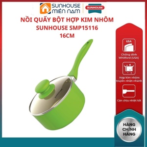 Quánh nhôm đáy từ Sunhouse SMP15116 16 cm