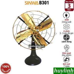 Quạt bàn kiểu cổ Sinwa B301