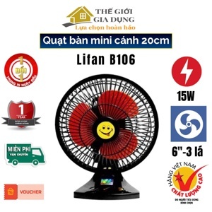 Quạt bàn Lifan B-106 - 18W