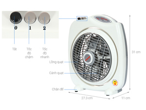 Quạt hộp Senko BD230 (BD-230)