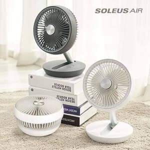 Quạt bàn tích điện gấp gọn mini Soleus Air AIR603FF