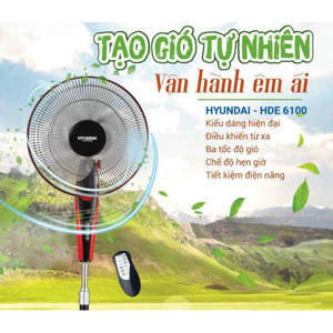 Quạt cây điều khiển từ xa Hyundai HDE 6100