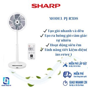 Quạt cây Sharp PJ-P3DS Động cơ DC