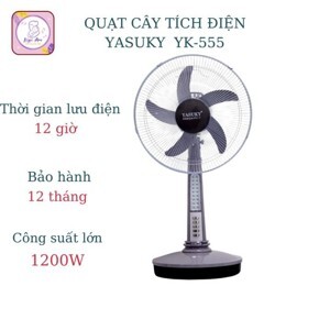 Quạt cây tích điện Yasuky YK-555