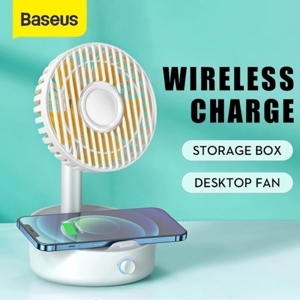 Quạt để bàn Baseus Hermit Desktop Wireless Charger