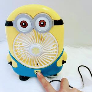 Quạt để bàn mini fan minions sq1979