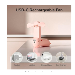 Quạt để bàn Xiaomi Rechargeable Mini Fan BHR6089GL