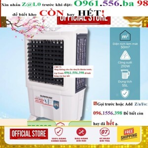 Quạt điều hòa không khí Sunhouse SHD7754 - 55 lít, 210W