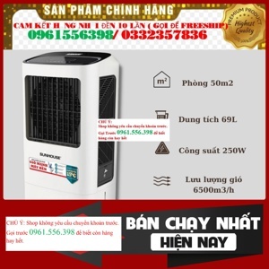 Quạt điều hòa không khí Sunhouse SHD7768 - 69 lít, 250W