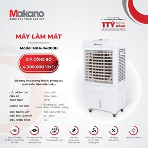 Quạt điều hoà Makano MKA-04000B