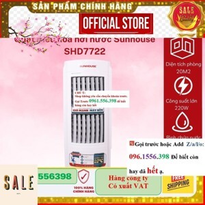 Quạt điều hòa - máy làm mát không khí Sunhouse SHD7722