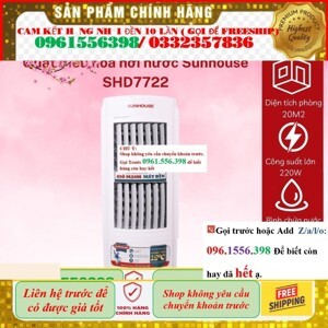 Quạt điều hòa - máy làm mát không khí Sunhouse SHD7722
