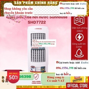 Quạt điều hòa - máy làm mát không khí Sunhouse SHD7722