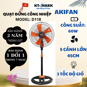 Quạt đứng B500 Akifan-D118