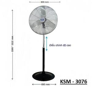 Quạt đứng Dasin KSM-3076