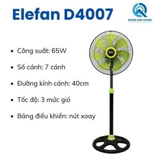Quạt đứng Elefan D4007