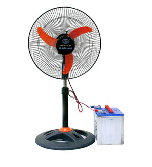 Quạt đứng kẹp ắc quy 12V Điện Cơ 91 QRTH/AQT