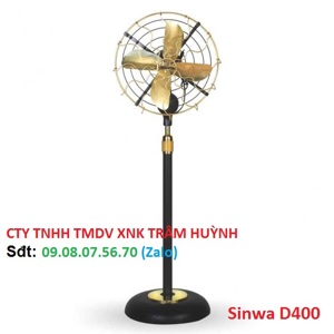 Quạt đứng Sinwa D400 - Kiểu cổ