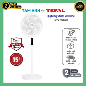 Quạt đứng Tefal Turbo Silence Plus VH689690